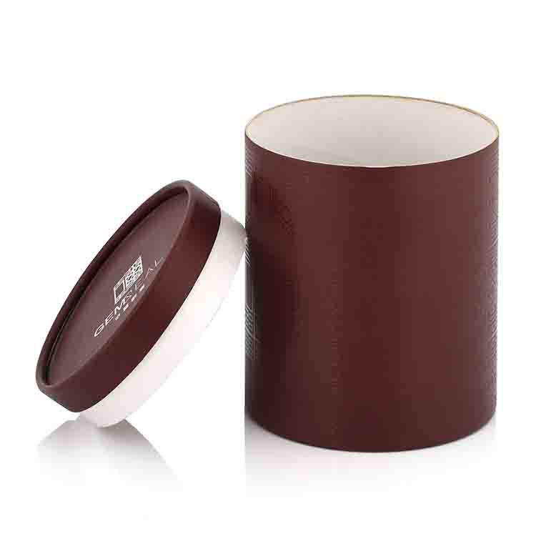 Cylindrical Kraft Paper Box Lar